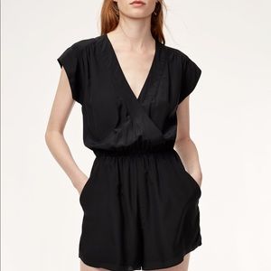 Babaton 100% Silk Romper